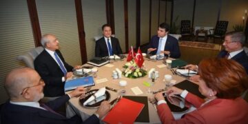 Millet İttifakı, İttifak Protokolünü YSK’ ya Sunuyor