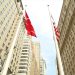 Dünyaca ünlü finans merkezi Wall Street’te Türk bayrağı göndere çekildi