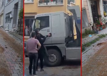 Hedef Ne? Sarıyer’de Sokaklara Kamyonla Gübre Döktü, Vatandaş Kokudan Meskenden Çıkamıyor!
