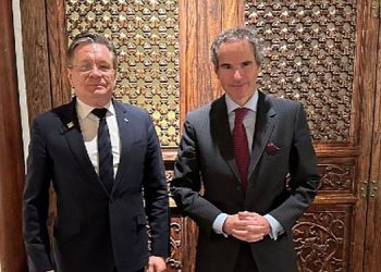 Rosatom Genel Müdürü Likhachev ve UAEA Lideri Grossi bir ortaya geldi