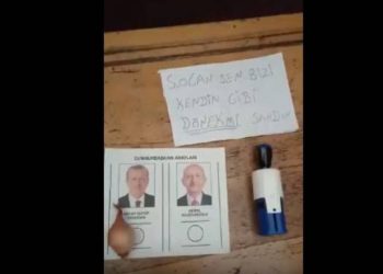 Sinan Oğan’a Sandıkta ‘S.Oğan’lı Gönderme