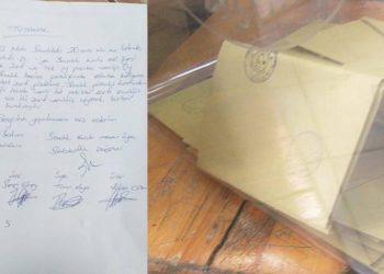 Yalova’da Skandal İmgeler… Dışardan Getirdiği Zarfları Sandığa Attı