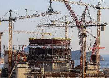 Akkuyu NGS’nin 2’nci Ünitesine İç Muhafaza Kabuğunun Beşinci Katmanı Kuruldu