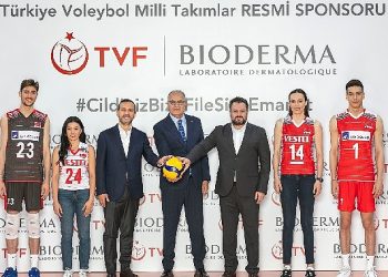 Bioderma 2 yıl daha Voleybol Ulusal Kadrolar Resmi Sponsoru