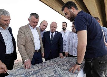 Büyükakın, Osmangazi köprüsünde inceleme yaptı