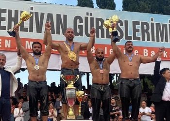 Büyükşehirli pehlivanlar 2023 dönemine süratli başladı