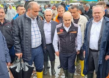 Canik’te Sağanak Yağışa Karşı Aktif Çaba