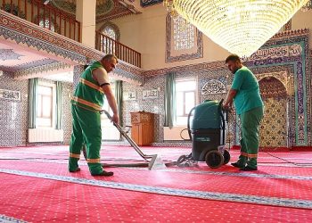 Çankaya’da Mescitlerde Bayram paklığı