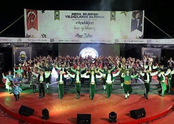İnegöl Belediyesi Halk Dansları Topluluğundan Harika Gece