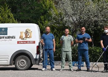 Karabağlar’da kurban yakalama timi iş başında