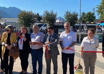 Kemer Halk Eğitim Merkezi’nden yıl sonu standı