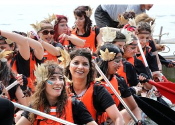 Küçükçekmece Gölü’nde Dragon heyecanı