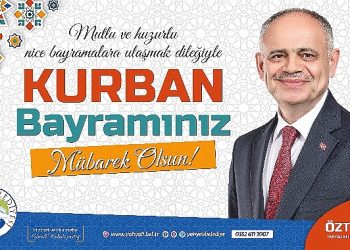 Lider Esat Öztürk’ten Kurban Bayramı kutlama iletisi