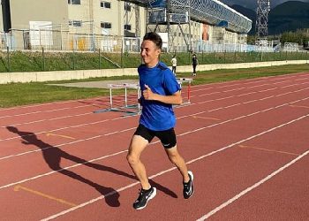 Nevşehir Belediyesi Gençlik ve Spor Kulübü Atletizm Grubu atletlerinden Gökgöz ulusal kadro kampında