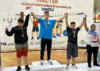 Nevşehir Belediyesi gençlik ve Spor Kulübü haltercileri şampiyonaya damga vurdu