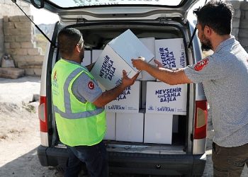 Nevşehir Belediyesi tarafından bin 200 aileye kurban eti dağıtımı gerçekleştirildi