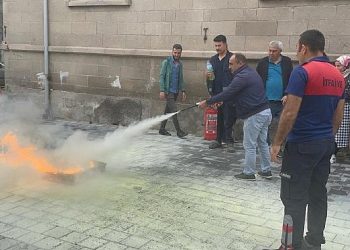 Nevşehir Belediyesi’nde iş sıhhati ve güvenliği eğitimi