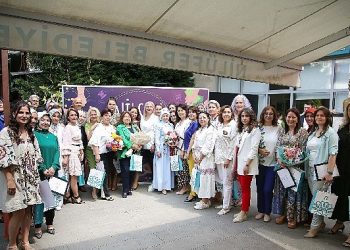 Nilsem kursiyerlerinin yapıtları göz kamaştırdı