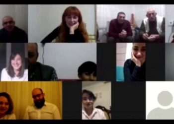 Online kız isteme merasimi yaptılar