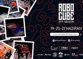 Robocube Off-Season 2023 robot müsabakası Teknopark İstanbul öncülüğünde başlıyor