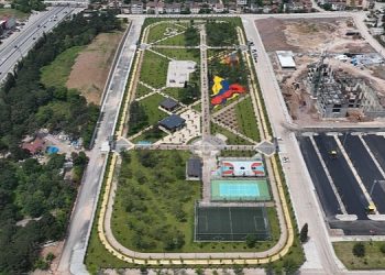 Sağlıklı Hayat Parkı otoparkı asfaltlandı