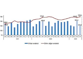 TÜİK: İhracat ünite kıymet endeksi %1,1 arttı