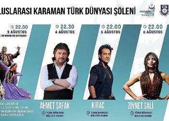 5. Memleketler arası Karaman Türk Dünyası Şöleni başlıyor