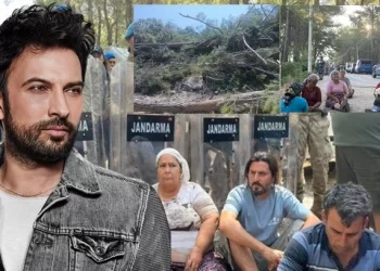 Megastar Tarkan’dan Akbelen Ormanı’ndaki ağaç kesimine direnen vatandaşlara yanınızdayım desteği