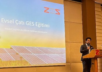 Çatılarda solar güç tahlilleri için eğitimler başladı