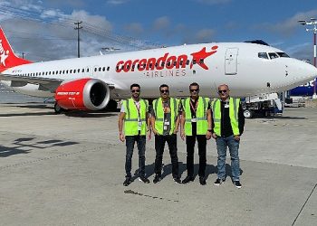 Corendon Airlines filosunu yeni Boeing 737-8 uçağı ile yenilemeye devam ediyor