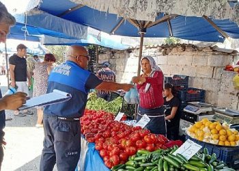Didim’de Zabıta takımları kontrollerini sürdürüyor