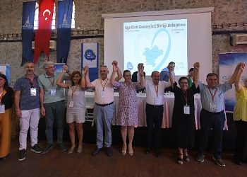 Ege Kent Kurulları Birliği 4 Genel Konseyi toplantısı Tarihi Havagazı Fabrikasında gerçekleşti.