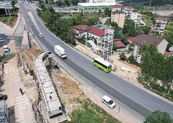 Gebze’de Feribot Yolu ve Cengiz Topel Caddesi’ne 2 yeni üstgeçit yapılıyor