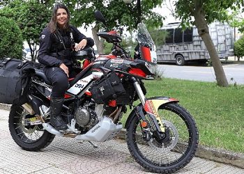 Gülşah Merve Yüksel Motosikletiyle Dünya Tipine Başladı!