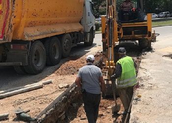 İZSU Balçova’da taşkın riskine karşı tedbir alıyor