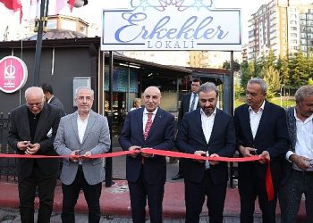 Keçiören’de erkekler lokali hizmete başladı