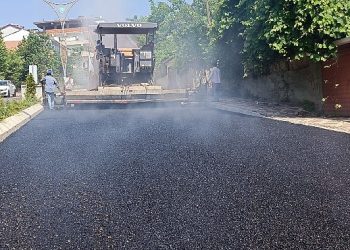 Kuruçeşme Muammer Aksoy Caddesi asfaltlandı
