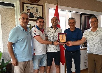 Masterler Turnuvası öncesinde Lider Topaloğlu’na ziyaret