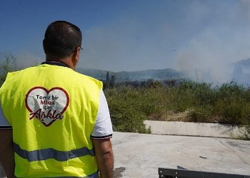 Milas’taki yangına canhıraş çaba sürüyor