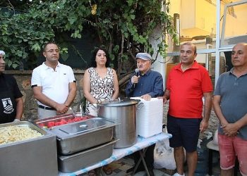 Muharren ayı orucunun iftar yemeği gerçekleşti