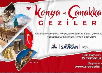 Nevşehir Belediyesi’nden gençler ve bayanlar için Konya ve Çanakkale gezisi