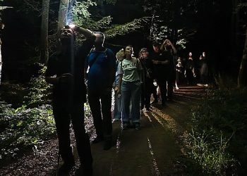 Ormanya’da macera dolu gece yürüyüşü