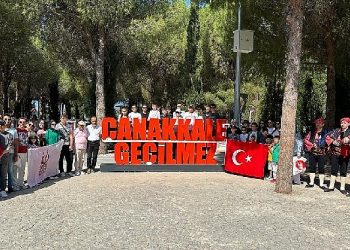 Seymenler Çanakkale ruhunu yaşadı