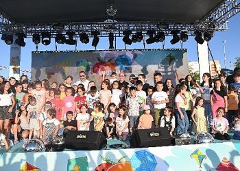 Sille Seyir Doruğu’nda Uçurtma Şenliği coşkusu yaşandı