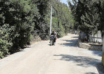 Tirilye mazarlık yolu çalışmaları tamamlandı 