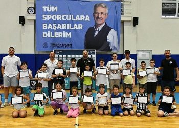 Yaz Spor Okulları’nda birinci periyot bitti