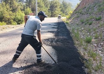 Alanya’da yayla yollarına bakım tamirat