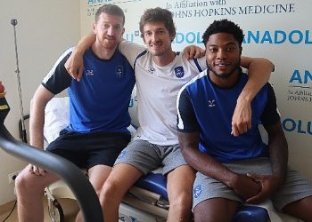 Anadolu Efesli 3 oyuncu sıhhat denetiminden geçti