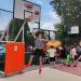 Gölcük kıyısında heyecan sırası sokak basketbolunda 