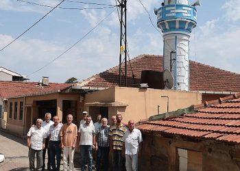 Kocaeli Büyükşehir, Eren Bayırı Camii’nin dayanıksız minaresini yeniledi